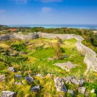 The Nakagusuku castle ruins near Kitanakagusuku, Okinawa Prefecture. Okinawa village has nation's longest life expectancy for third straight time, survey finds