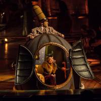 A whole new world: Mini Lili lives inside the bulbous Mr. Microcosmos in Cirque du Soleil’s “Kurios: Cabinet of Curiosities.” 'Kurios: Cabinet of Curiosities': Cirque du Soleil's whimsical steampunk is thrilling