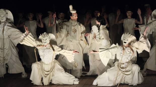 Home team: Satoshi Miyagi’s “Mahabharata — Nalacharitam” is one of two pieces the director will show at World Theatre Festival Shizuoka. Shizuoka stage festival aims to engage its audiences the old-fashioned way