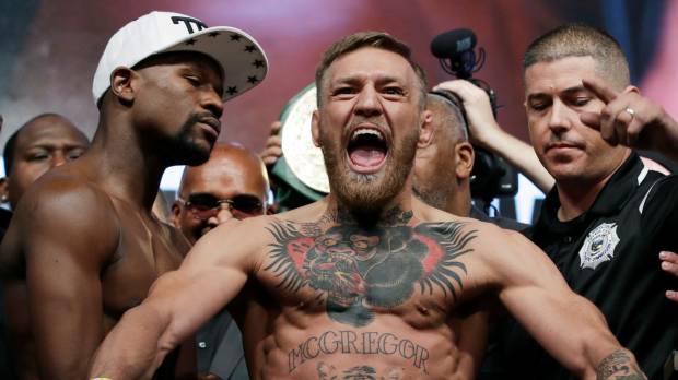 UFC star Conor McGregor Conor McGregor involved in backstage melee before UFC 223