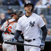 Free-swinging Yankees slugger Giancarlo Stanton has struck out 20 times in his first 10 games this season. Baseball hardly recognizable in new era of analytics-driven strategy
