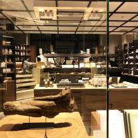 A priceless source material for incense is displayed at the entrance of Kunkyokudo’s first Tokyo flagship store. Kungyokudo, Japan's oldest purveyor of incense, upgrades for launch of Tokyo flagship