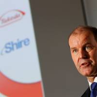 Takeda Pharmaceutical Co. President and Chief Executive Officer Christophe Weber holds a news conference in Tokyo on Wednesday. Challenges await Takeda after $62 billion Shire victory