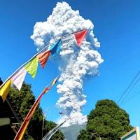 Merapi volcano erupts Friday in Boyolali, Central Java, Indonesia. Indonesia's Mount Merapi erupts on Java, sparking evacuations