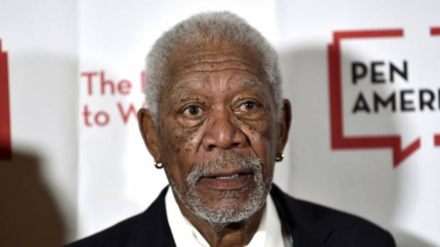Actor Morgan Freeman attends the 2018 PEN Literary Gala in New York Tuesday. Freeman is apologizing to anyone who may have felt “uncomfortable or disrespected” by his behavior. His remarks come after CNN reported that multiple women have accused him of sexual harassment and inappropriate behavior on movie sets and in other professional settings. Morgan Freeman apologizes after multiple sexual harassment claims