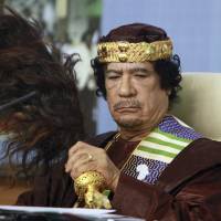 Optimism that the U.S. and North Korea could reach a deal quickly began to fade following U.S. suggestions that the negotiations could follow the “Libya model,” in which Moammar Gadhafi, shown in 2010, gave up his nuclear weapons in exchange for sanctions relief. Years later, Gadhafi was overthrown by his own people and suffered a gruesome death. Trump-Kim summit failure: Improvised diplomacy and skipped meetings