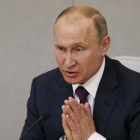 Vladimir Putin Abe and Putin to hold talks in Moscow on May 26