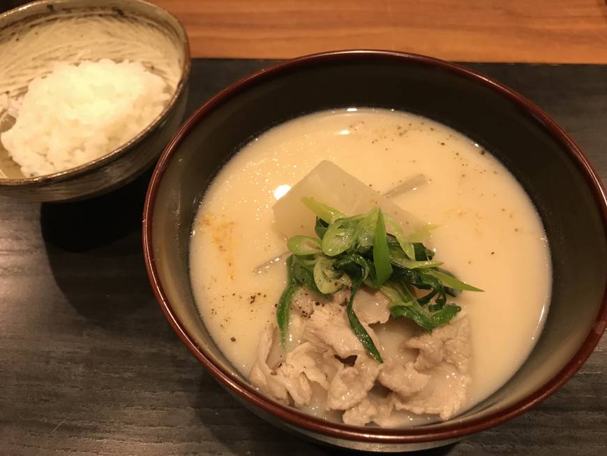 Kishin Breakfast broth: The soups are the standout dishes on Kishin's menu, which exclusively serves breakfast from early in the morning to past noon. | J.J. O'DONOGHUE