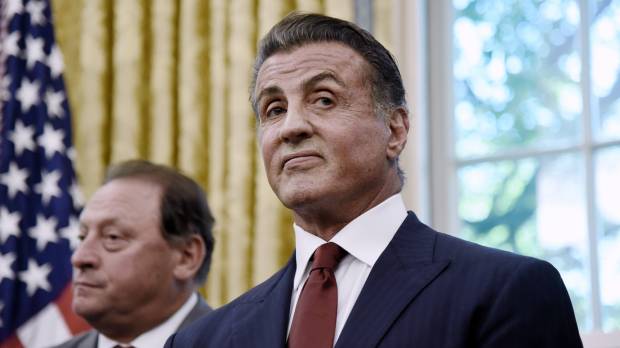 Actor Sylvester Stallone, attending the May 24 signing of an executive order by U.S. President Donald Trump in Washington to grant a posthumous pardon for Jack Johnson, is making a biopic about the first black heavyweight champion. Sylvester Stallone making biopic about boxer Jack Johnson