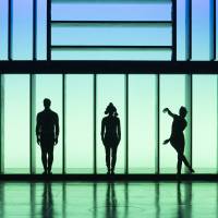 Do the evolution: Compagnie DCA offers up a colorful and playful take on the theme of evolution in one of the pieces featured in Philippe Decoufle’s “Nouvelles Pieces Courtes.” The mind games of choreographer Philippe Decoufle