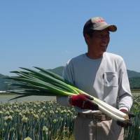 Hopeful: Shigenobu Fukumoto has seen the decline of farming in Japan. Is farming in Japan on its last legs?