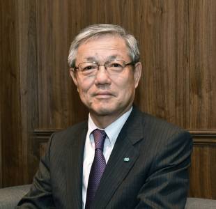 Toshihiro Kubo, representative director and executive vice president, Kubota Corp. Kubo graduated from Osaka University and joined Kubota Corp. in 1979. In April 2003, he took on the position as research and development general manager in the Ductile Iron Pipe Division. From June 2007, he served as representative director, becoming an executive officer in 2009. The following year, he became general manager of the head office. He assumed his current position as representative director and executive vice president in July 2014, and general manager of the Water and Environmental Infrastructure Domain in January 2017.