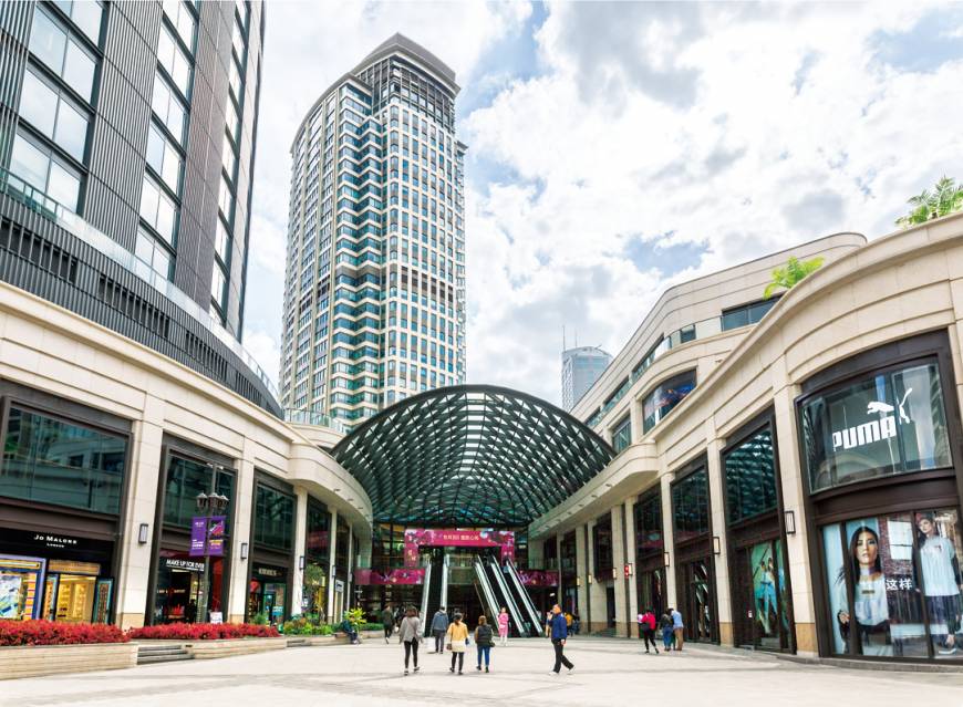 HKRI Taikoo Hui - HKRI’s flagship project in mainland China is located in Jing’an, Shanghai