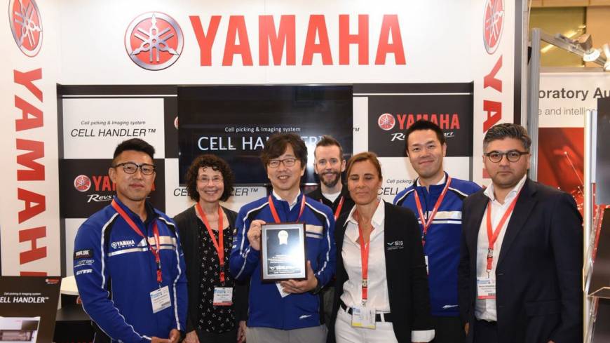 image_1 Yamaha Motor’s Cell Picking & Imaging System CELL HANDLERTM SLAS Europe 2018 “New Product Award”