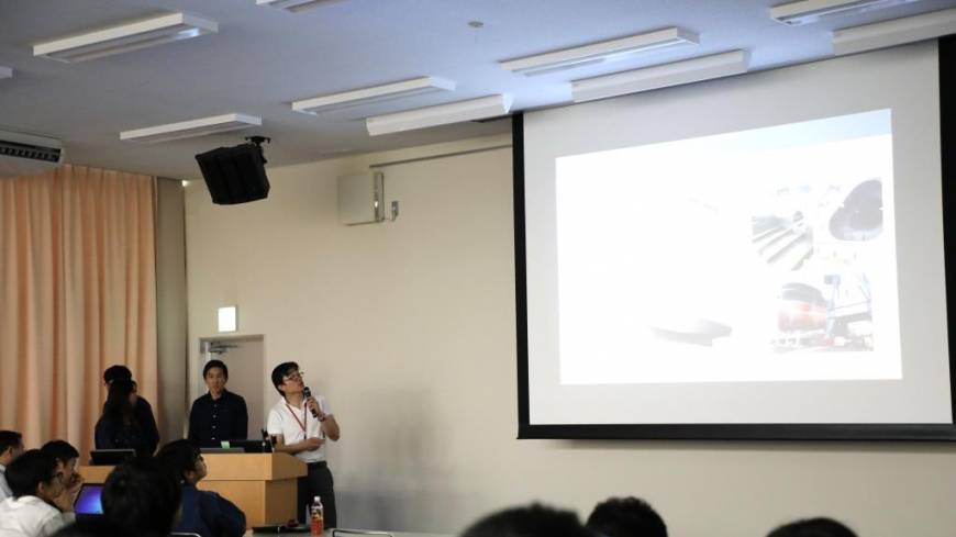 Give a presentation TSUNEISHI SHIPBUILDING Holds a Meeting to Present Results of Joint Research with Carnegie Mellon University