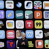 Apple CEO Tim Cook speaks during an announcement of new products at the Apple Worldwide Developers Conference in San Jose, California, on June 4. Since its debut 10 years ago Tuesday, Apple’s app store has unleashed new ways for us to work, play, and become lost in our screens. Adobe to launch Photoshop for iPad in strategy shift