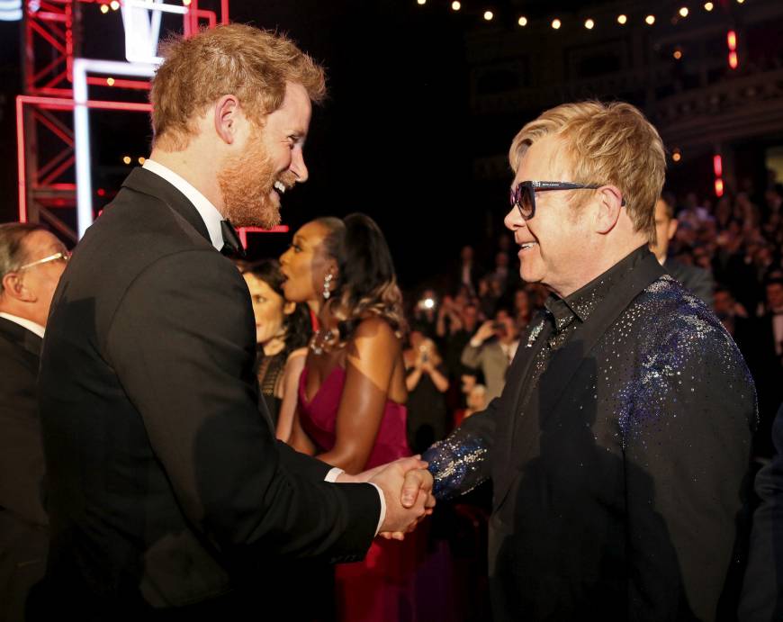 Αποτέλεσμα εικόνας για PRINCE HARRY, Elton John to launch Coalition Against HIV in Men, "Jul 13, 2018"