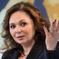Russian lawyer Natalia Veselnitskaya speaks during an interview in Moscow on April 22. Lawyer who met Donald Trump Jr. tied to Russian officials, emails show