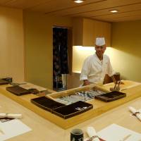 Yasumitsu Watanuki oversees the sushi restaurant Yasumitsu located in Tokyo’s Yotsuya district. Despite a lack of English menus, foreign customers still flock to his shop. Sushi's balancing act: Tradition versus adaptation