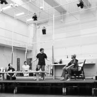 Curtain call: The cast of “Morning Disappearance” rehearse ahead of the production’s debut at the New National Theatre, Tokyo. The play will be Keiko Miyata’s last one as artistic director for drama at the theater. Keiko Miyata to mark departure from the New National Theatre, Tokyo, with piece by up-and-coming playwright