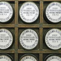 Well aged: Whisky casks dated to 1973, the year the Kirin Fuji Gotemba Distillery released its first batch of whisky. A tour of the Kirin Fuji Gotemba Distillery answers a whisky lover's curiosity