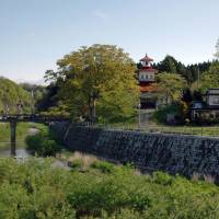 Postcard pretty: The town of Oshu in summer. Oshu: A semi-rural city with a major league star