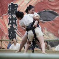 Reel champions: The female sumo wrestler subplot in “The Chrysanthemum and the Guillotine” is interesting enough to have its own film. 'The Chrysanthemum and the Guillotine': A sumo subplot stands out in a crowded film