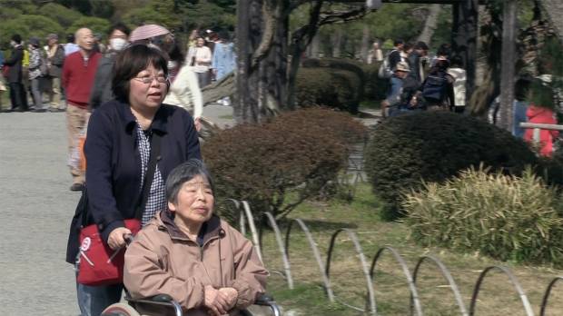 Yuka Sekiguchi and her mother, Hiroko Dementia is pushing cancer out of the medical spotlight