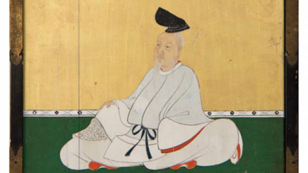 The Japanese waka poet Kakinomoto no Hitomaro (1648) Japan was slow to drive its pigs to the market