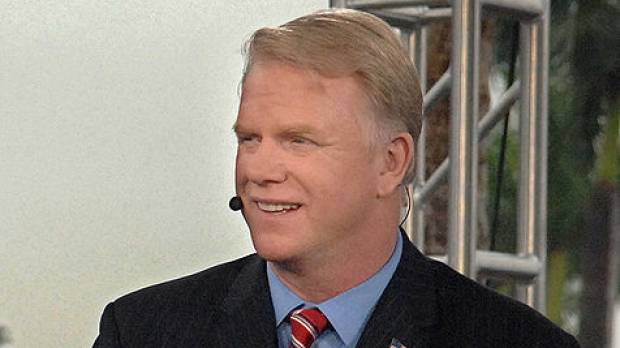 NFL analyst Boomer Esiason is seen in a 2007 file photo. Boomer Esiason leaving Monday night NFL radio broadcasts after 18 years