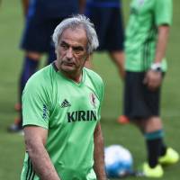 Former Japan men’s national team manager Vahid Halilhodzic is seen in a September 2016 file photo. JFA contests ex-manager Vahid Halilhodzic's defamation claim