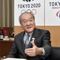 Olympics minister Shunichi Suzuki speaks to The Japan Times at his office in June. Olympics minister Shunichi Suzuki lays out keys for successful Tokyo Games