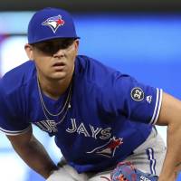 Blue Jays trade suspended reliever Roberto Osuna to Astros
