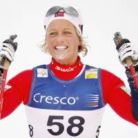 Former Olympic cross-country skier Vibeke Skofterud, seen in a November 2007 file photo, died in a jet-ski accident on Sunday in Norway. Olympic cross-country ski champion Vibeke Skofterud dies in jet-ski accident at 38