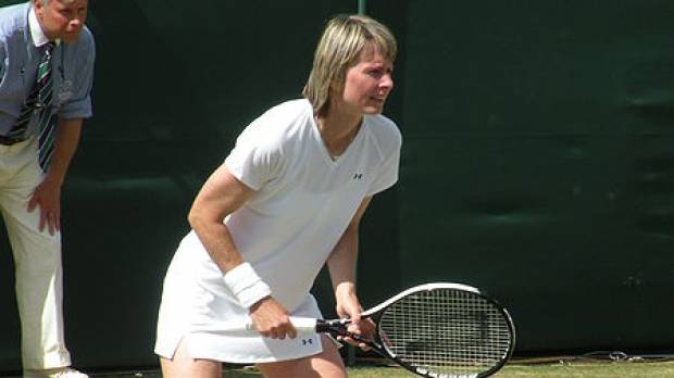 Helena Sukova, seen in action at Wimbledon in a 2008 file photo, is being induced into the International Tennis Hall of Fame this weekend. Michael Stich, Helena Sukova await weekend induction into International Tennis Hall of Fame