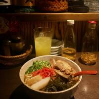 A bowl of Okinawa soba with a generous topping of pork. Okinawa Paradise: A laid-back taste of Ryukyu culture