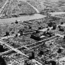 Aftermath: Journalist Toshio Kurihara wants the government to pay compensation to families of people killed in the Tokyo air raids of March 1945.