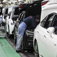 Japanese automakers are bracing for the possibility of higher tariffs on the vehicles they ship to the U.S. market. Japan's auto lobby says it hopes NAFTA will keep current framework