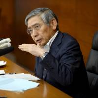 Haruhiko Kuroda BOJ chief Haruhiko Kuroda rules out hiking interest rates for 'quite a long time'