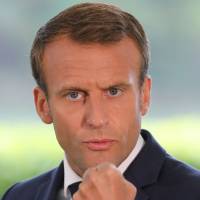 Emmanuel Macron French kids go back to school after summer vacations — sans mobile phones