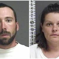 This combination of photos provided by the Cass County Sheriff’s Office in Fargo, North Dakota, shows William Hoehn, and his girlfriend, Brooke Crews, the two people charged in connection with the murder of Savanna Greywind in North Dakota in August 2017. Greywind was eight months pregnant. Crews, ultimately admitted killing Greywind and cutting her baby from her womb. Hoehn goes on trial Tuesday for conspiracy to commit murder. Second suspect faces trial in slaying of missing pregnant Native American woman