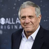 Les Moonves, chairman and CEO of CBS Corporation, poses at the premiere of the new television series “Star Trek: Discovery” in Los Angeles last September. CBS sets Leslie Moonves payoff at $120 million pending results of harassment probe