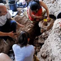 Archaeologists search for evidence of beer brewing in a Natufian burial cave dating back 13,000 years ago — possibly the earliest alcohol production known — in the Carmel Mountains near the northern Israeli city of Haifa. Drink to old times: World's 'oldest brewery' found in Israel