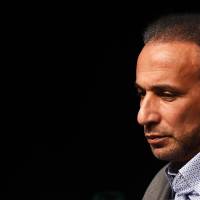 Swiss Islamologist Tariq Ramadan takes part in a conference on the theme “Live together” i n2016 in Bordeaux, France. Swiss open rape case against French-held Islamic scholar Tariq Ramadan
