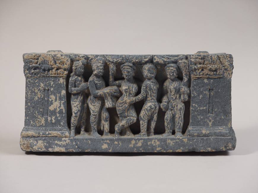 Treasures of Buddhist Art 'Birth of Siddhartha in the life of Sakyamuni' (Gandhara, 2nd-3rd century)