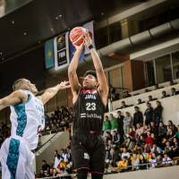 Japan’s Rui Hachimura shoots a jumper against Kazakhstan in a FIBA World Cup Asian qualifier on Thursday night in Almaty. Rui Hachimura powers Japan in win over Kazakhstan