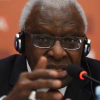 Former IAAF president Lamine Diack is seen in an August 2015 file photo. Former IAAF chief Lamine Diack faces fresh corruption charges