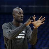 Former NBA star Kevin Garnett, seen in a February 2014 file photo, has filed a lawsuit against an accountant accused of helping defraud the player of $77 million. Retired NBA star Kevin Garnett sues accountant for $77 million