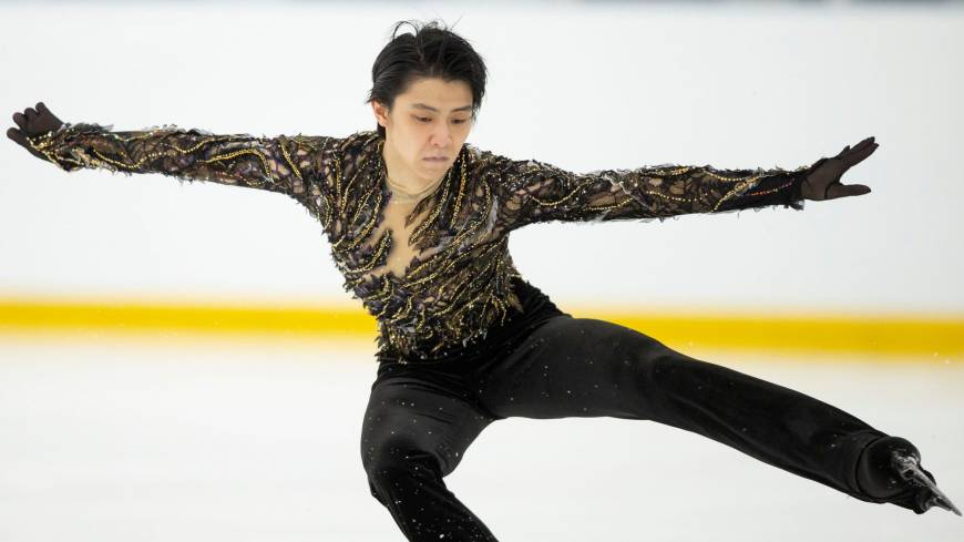 Yuzuru Hanyu performs his free skate in the Men’s competition at the 2018 Skate Canada Autumn Classic International event in Oakville, Ontario on Saturday. Two-time Olympic champ Yuzuru Hanyu wins in return to competition