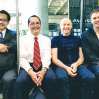 Jun Hosoya, General Partner; Yasushi Kuroda; David Bolliger, General Partner and Richard Lawson, General Partner of InterValley Ventures